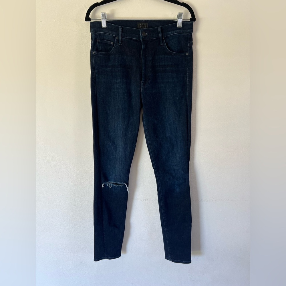 MOTHER The‎ Super Swooner Howling at the Disco Ball Dark Wash Jeans Size 29